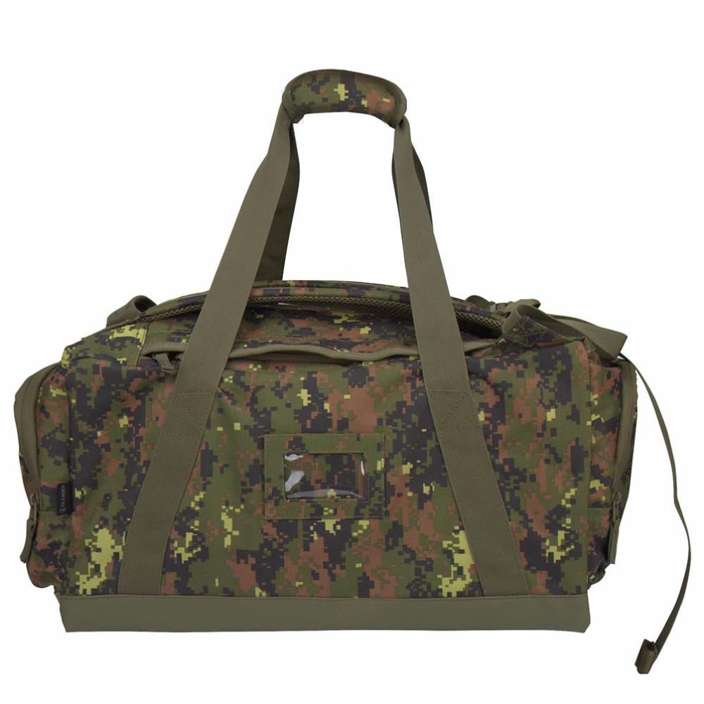 Custom waterproof travel bag backpack army