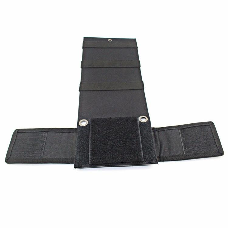 Adjustable Under Mattress Bedside Pistol Holster Car Seat Desk Closet Gun Handgun Holster with Flashlight Loop Magazine Holder