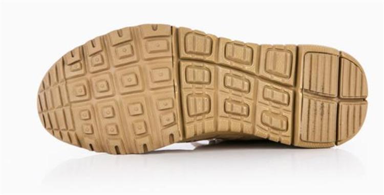 Black Color Cow Leather Comfortable Leather Military Shoes Genuine Leather Military Boots