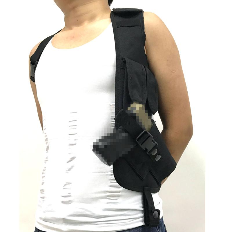 Factory FBI Bag Tactical Concealed Underarm Shoulder Gun Holster with Additional Pouch Bag For Pistol Carry