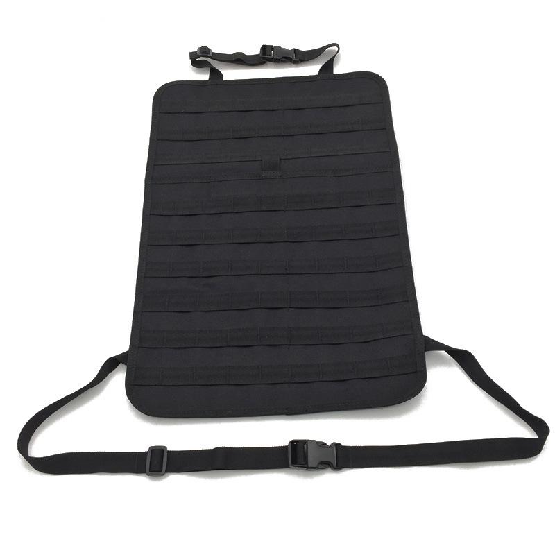 Factory Tactical Molle Car Seat Organizer  Universal Seat Cover Case Vehicle Panel Car Seat Cover Protector for Outdoor Huniting