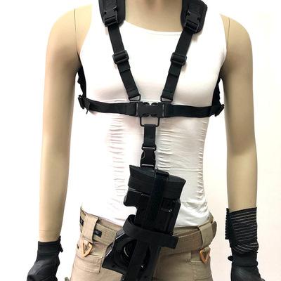 Multicam camouflage molle durable leg drop military pistol holster handgun Restraint Kit with Adjustable Strap  safety rope
