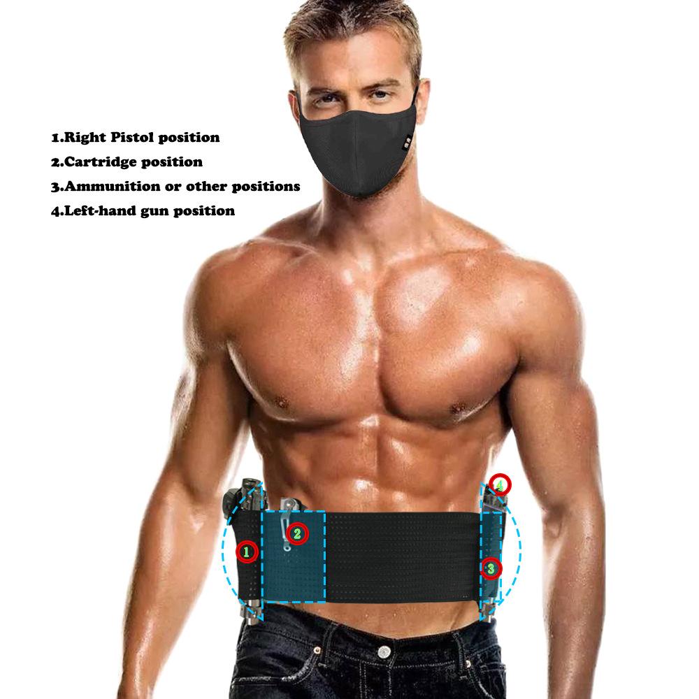 New Product Tactical Adjustable  Breathable Waist Band Handgun Holster Concealed Carrying