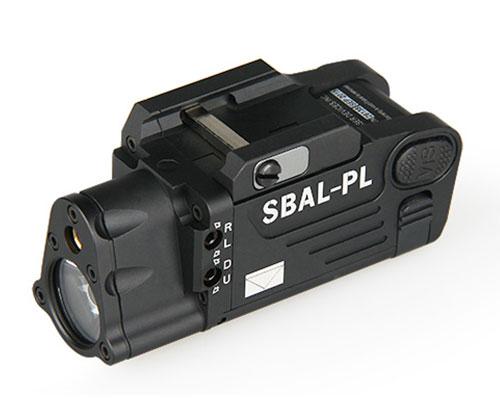 HK15-0080 500 lumens weapon flashlight with red laser