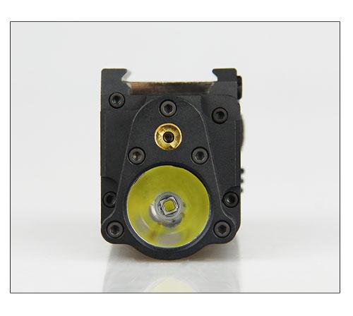 HK15-0080 500 lumens weapon flashlight with red laser