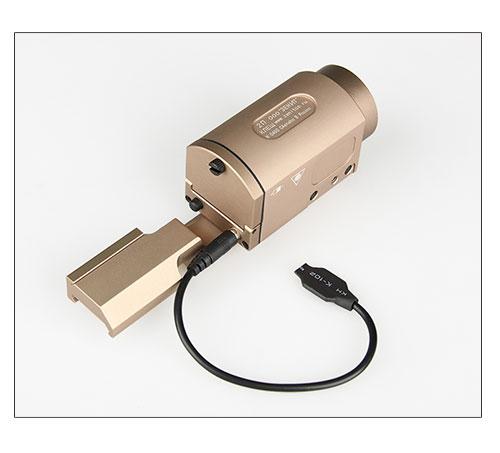 HK15-0081 weapon light for pistol handgun airsoft flashlight with 20mm rail