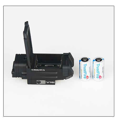 HK15-0087 DBAL-PL flashlight with red laser and IR illuminator