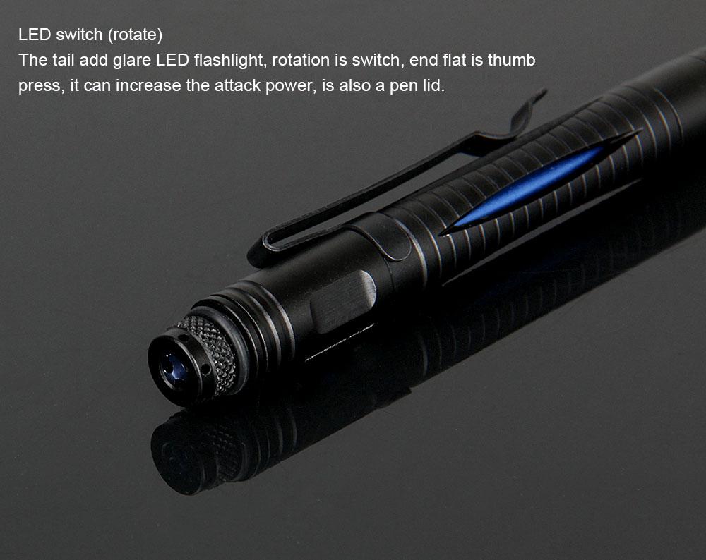 HK15-0101 aluminum pen light self defense pen light multifunction pen light