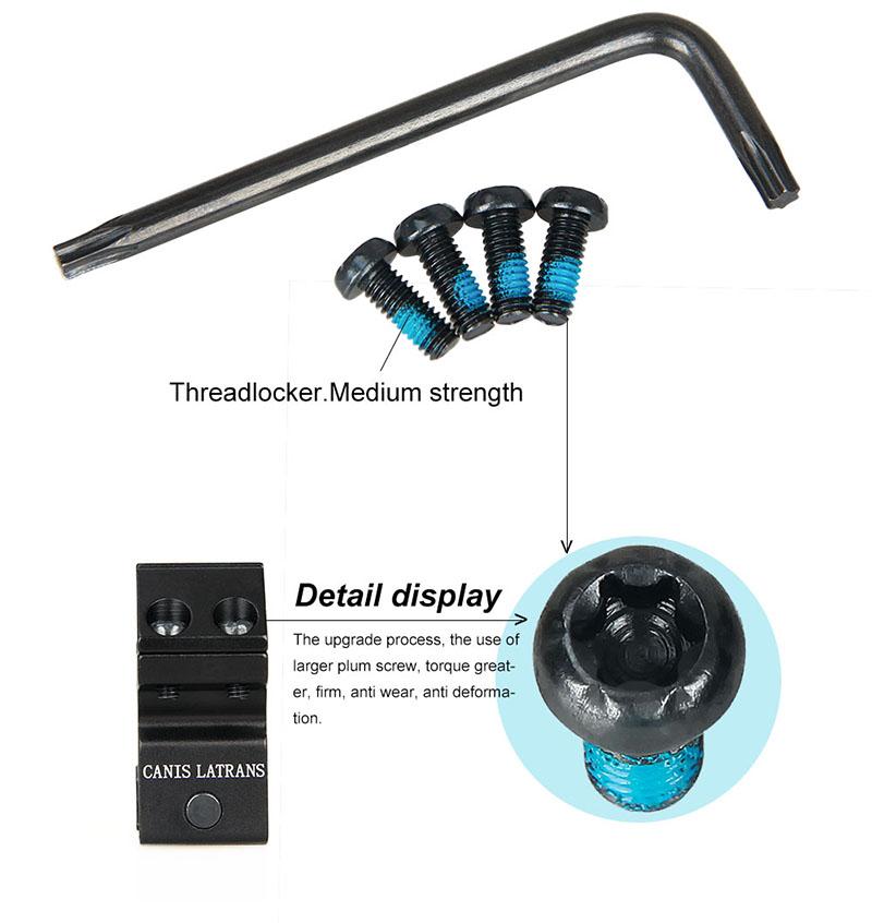 HK24-0120B Tactical Scope mount Airsfot scope mounts 25.4mm with bubble level fits 21.2 mm Rail for hunting