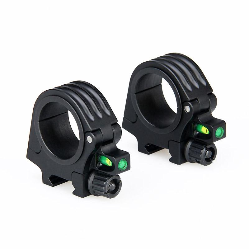 HK24-0138 Tactical Airsfot  Accessory 30-35mm Riflescope optic Mount with bubble level fits 21.2 mm Rail for hunting