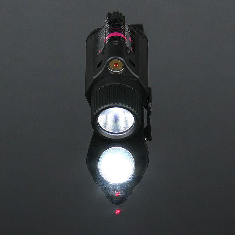 M6 Tactical LED Flashlight with Red Laser Sight HK15-0003R