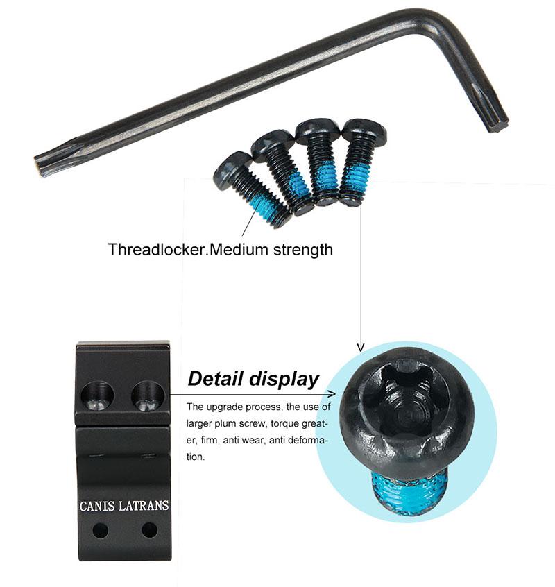 rifle scope mount 11mm rail  hot sell 30 double row middle narrow HK24-0123B