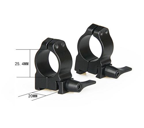 rifle scope mount shooting steel gun mounts 25.4mm hunting sight mount HK24-0130 mount scope