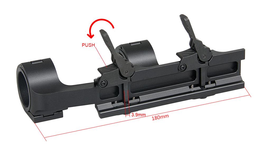 scope mount riflescope QD 30-35mm ring quick detach and release mount for hunting HK24-0164
